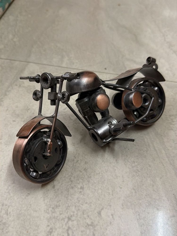 Metal Motorcycle Model