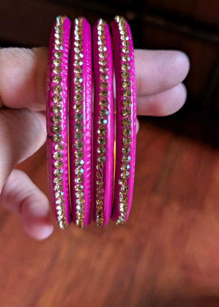 Pink  Bangles
