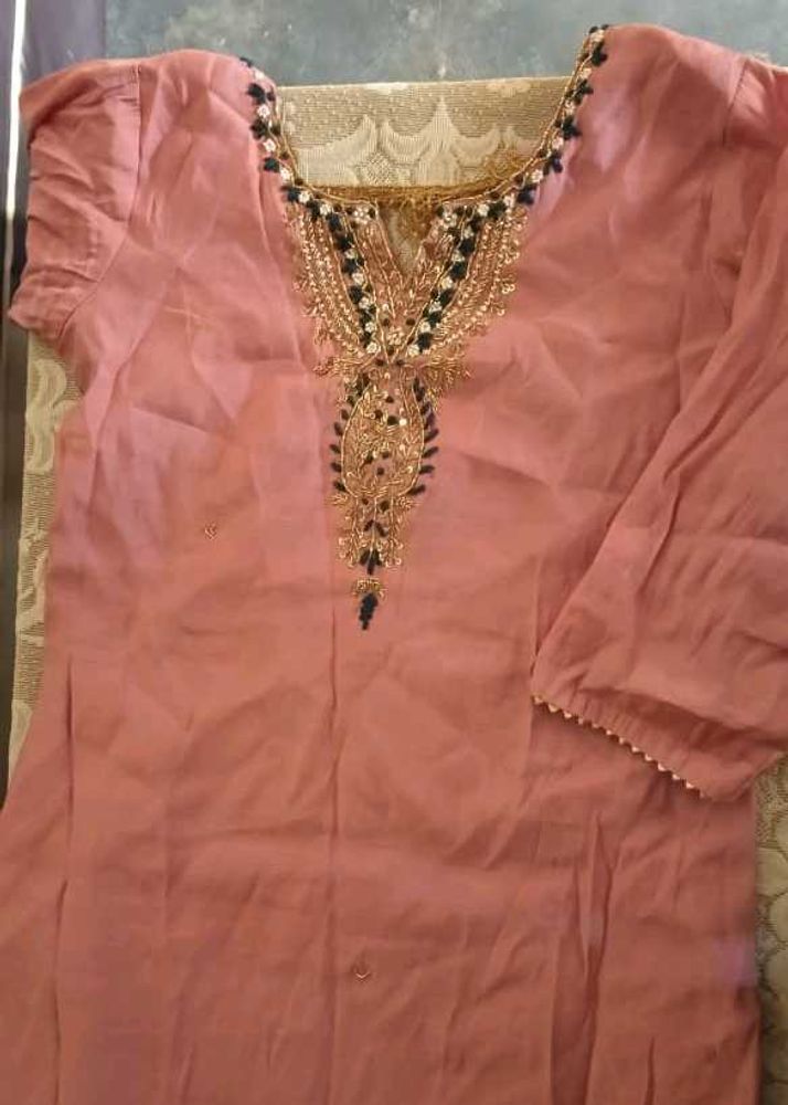 wedding wear kurta set with pant and dupatta