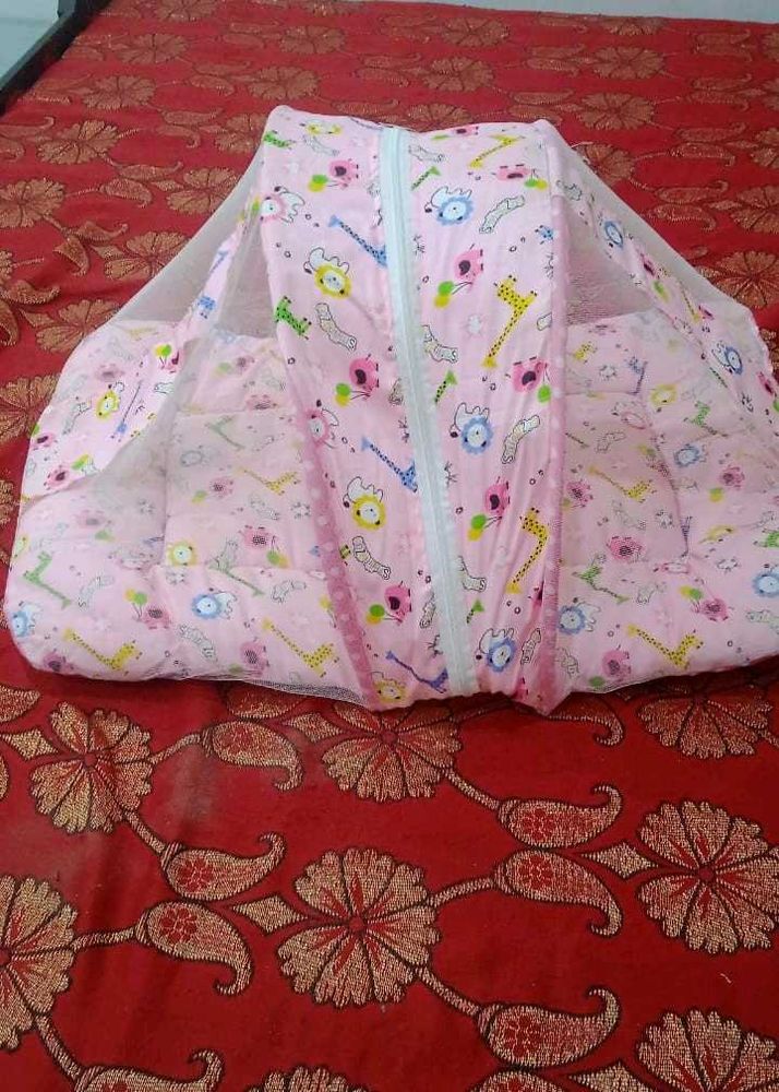 Baby Crib with Mosquito Net