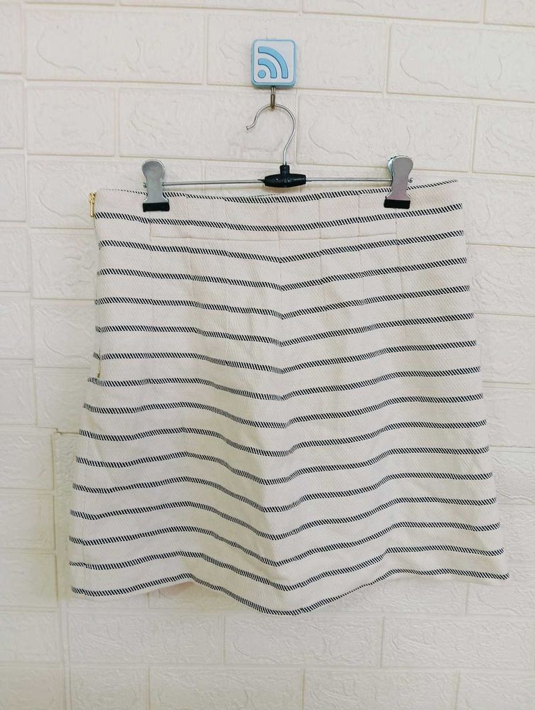 Striped Mini Skirt