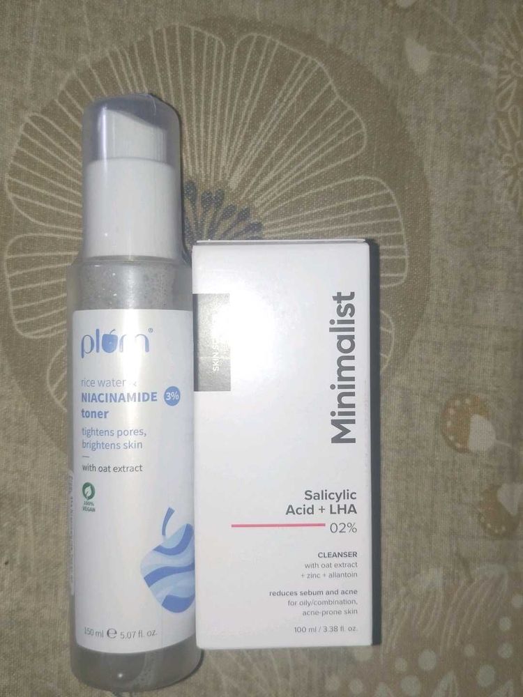 Plum &amp; Minimalist Skincare Set