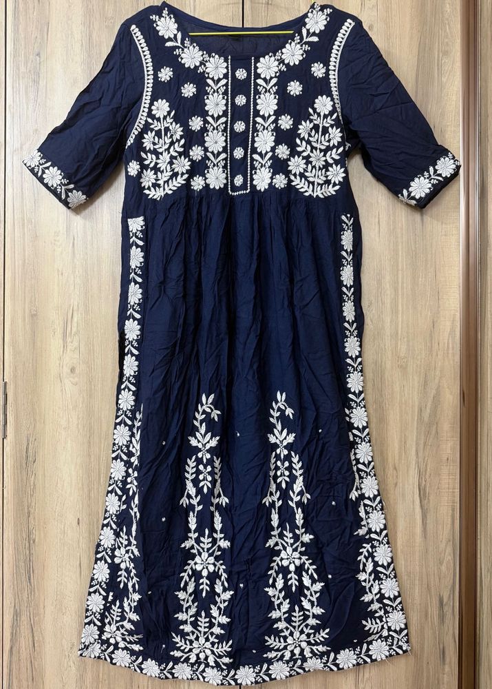Elegant Embroidered Kurta