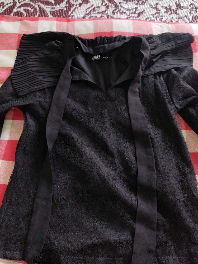 Black Lace Top