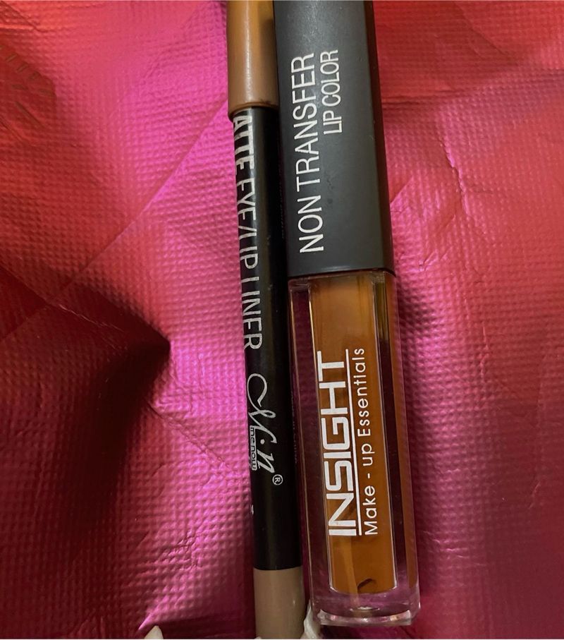 Brown Lipstick &amp; Lip Liner