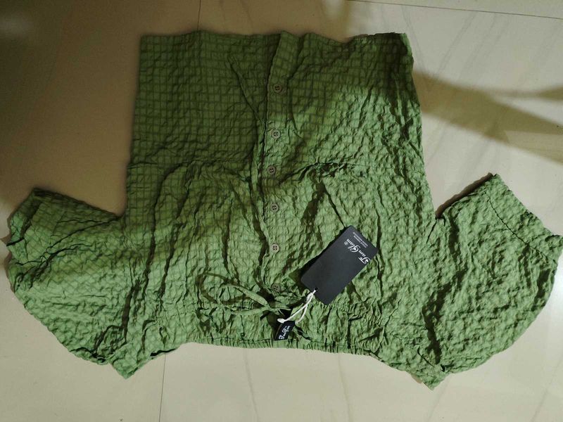 Green Women Uptonic Top