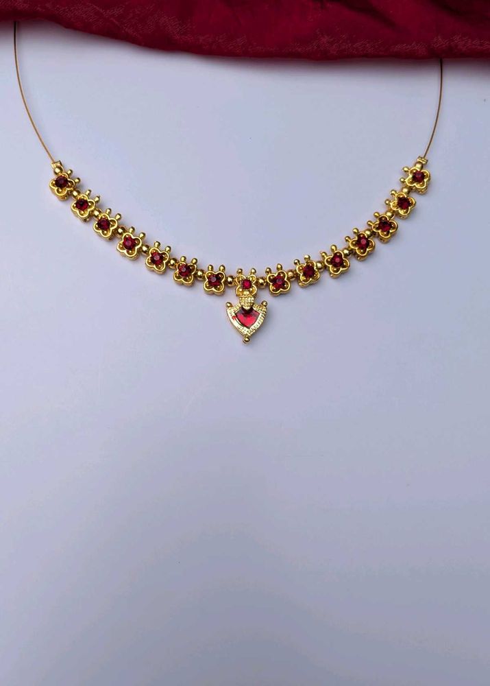 Red Palakka Necklace
