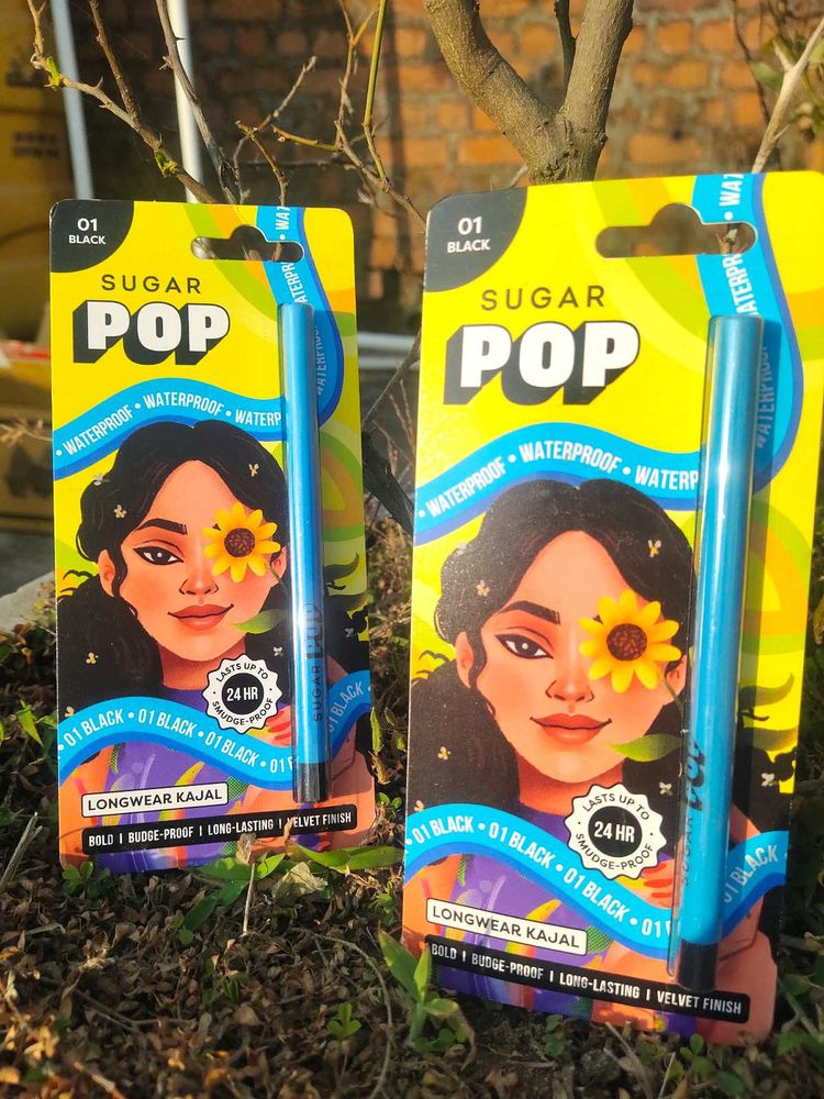 2 Pack ❤️ Sugar Pop Kajal - Black
