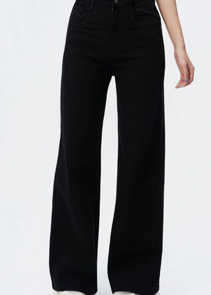Black Wide Leg Jeans