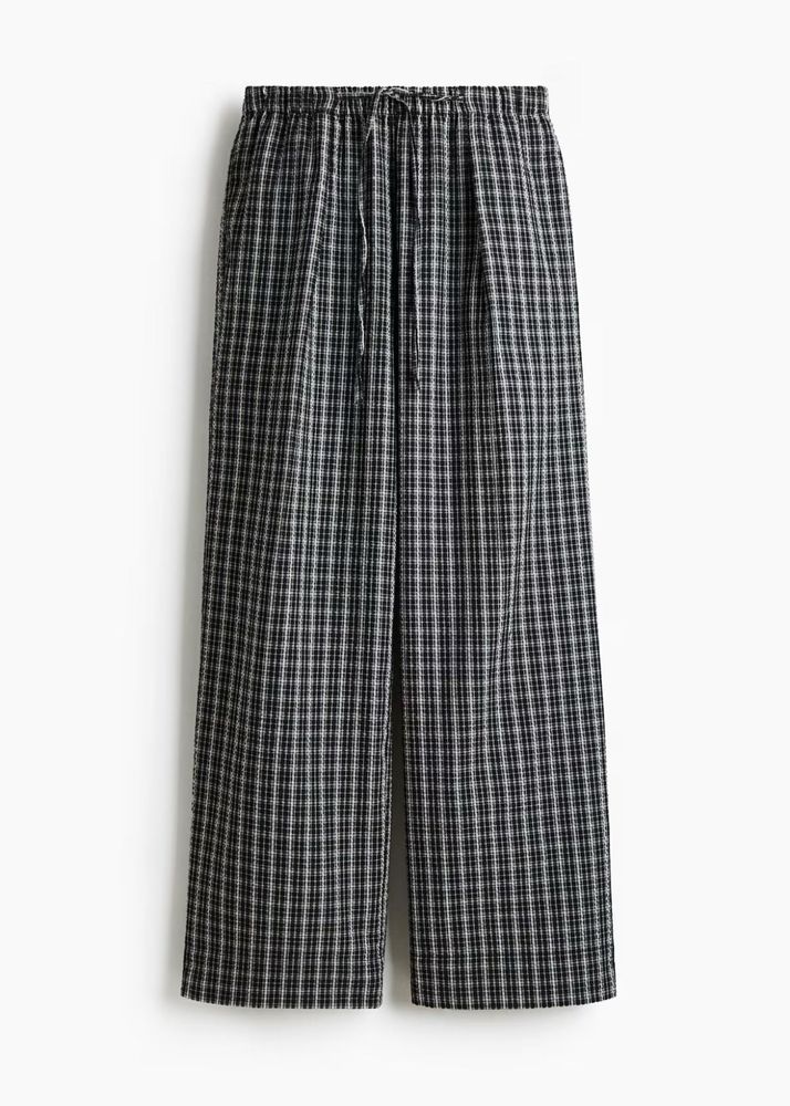 Checkered Pull-on Trouser