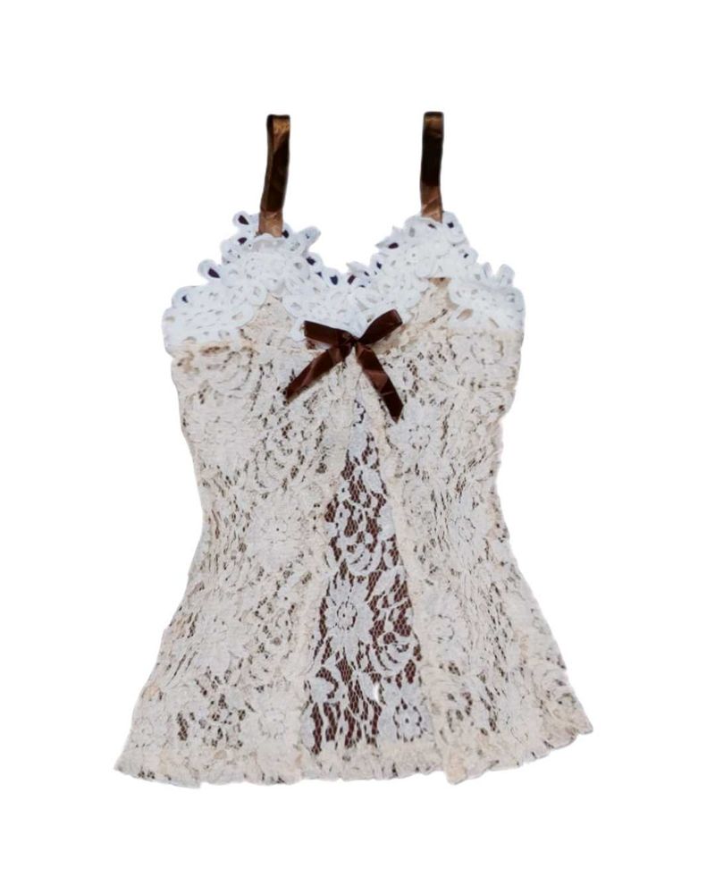 *SALE*Crocheted Mesh Top