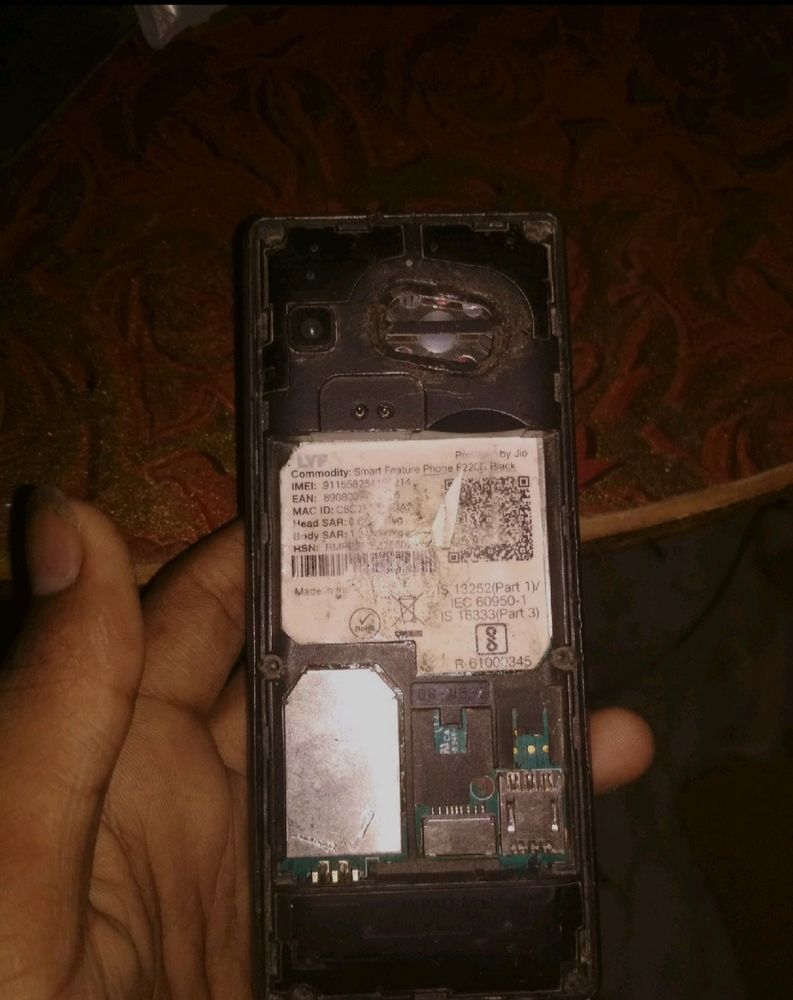 Jio Phone Display Kaharb Hai Otherwise Ok Without Bettry Need Repair