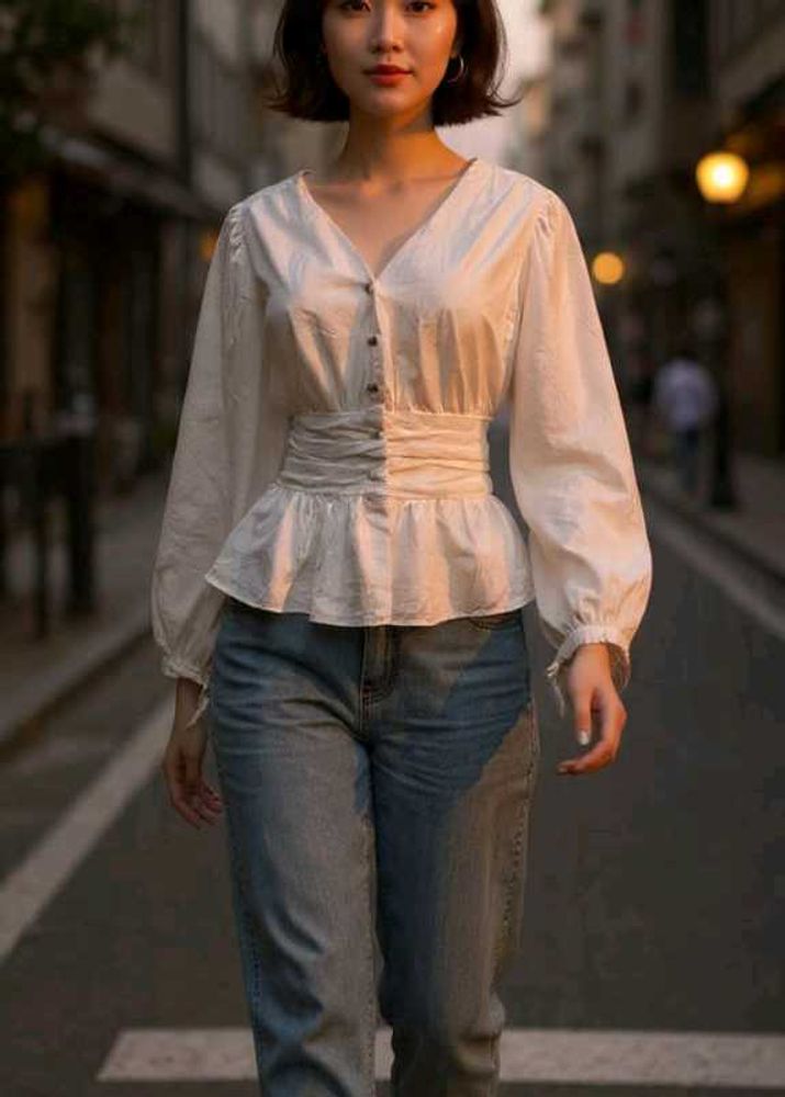 Elegant White Blouse