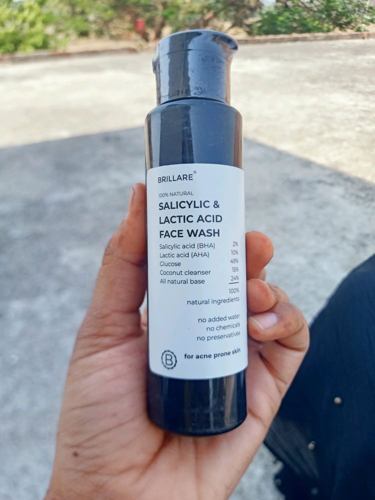 Brillare ✨ Salicylic &amp; Lactic Acid Face Wash 🌺