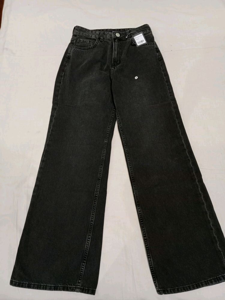 H&amp;M Wide Leg Jeans