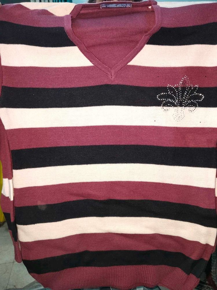 Two Color Sweatshirt Bery Pretty