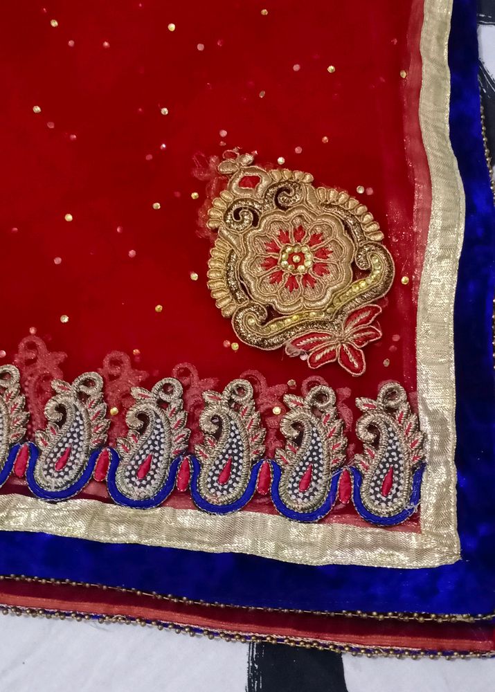 Heavy Net Ethnic Dupatta