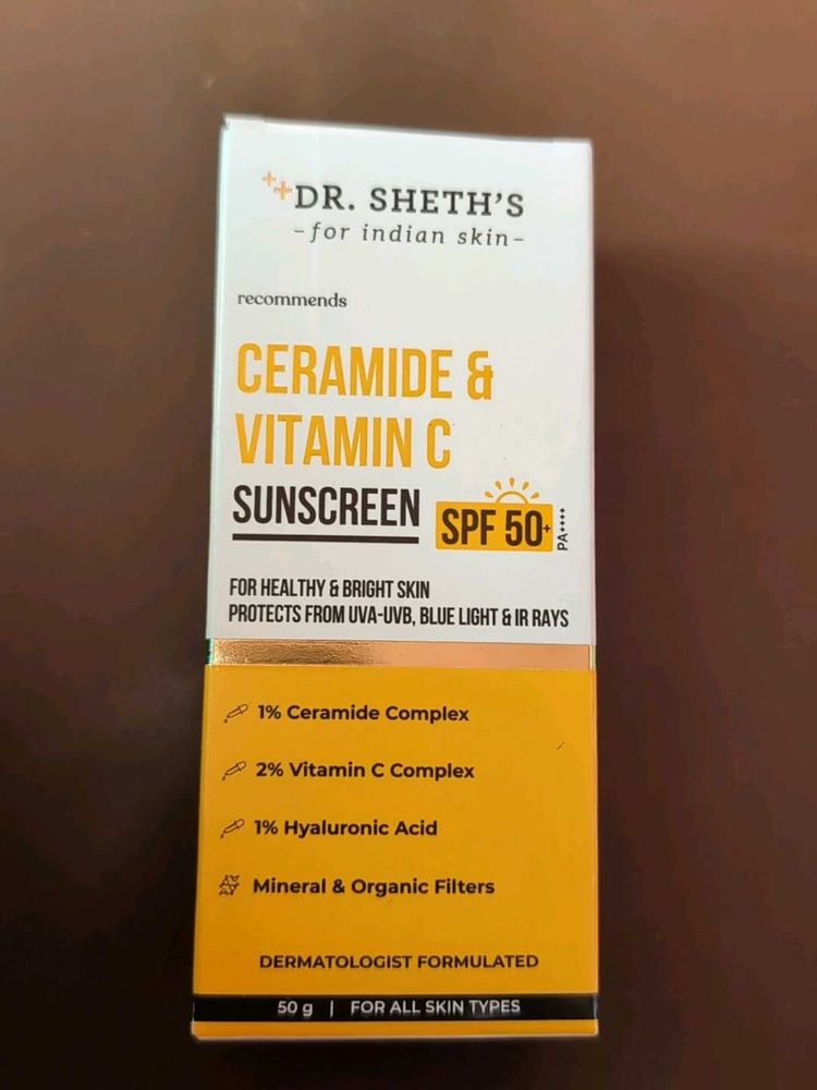 Dr.Sheths Ceramide &amp; Vitamin c Sunscreen