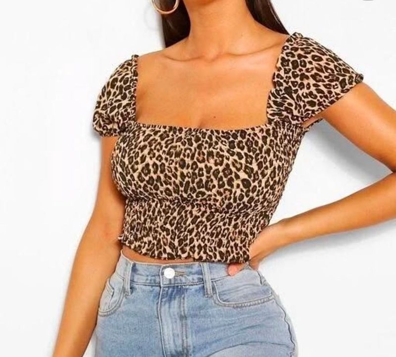 Leopard Print Top