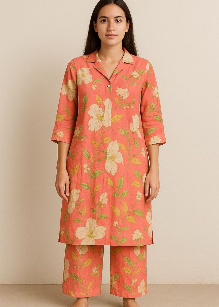 Peach Co Ord Set L/XL