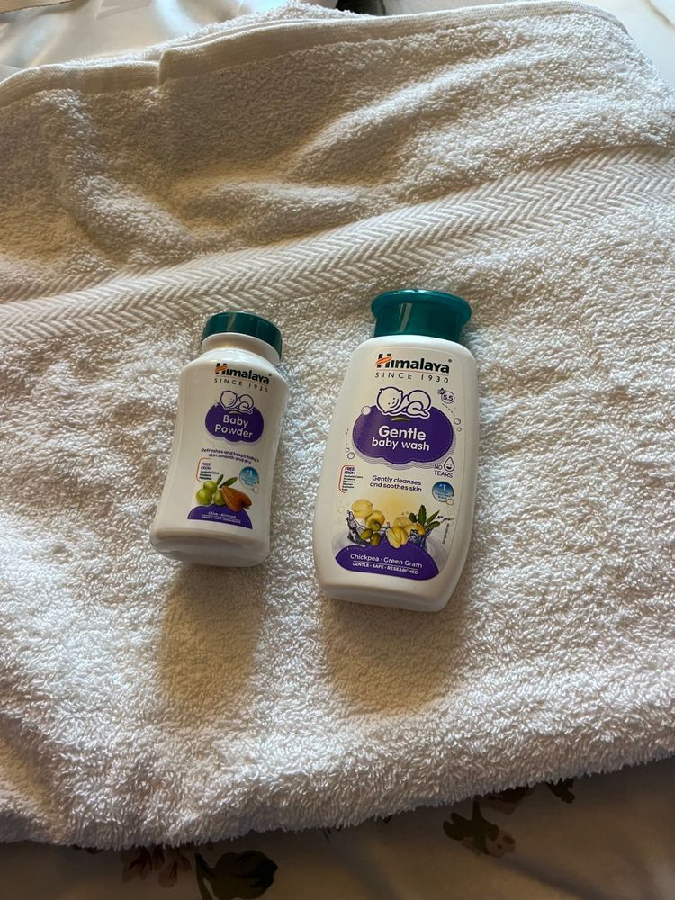 Himalaya Baby Set: Powder &amp; Wash