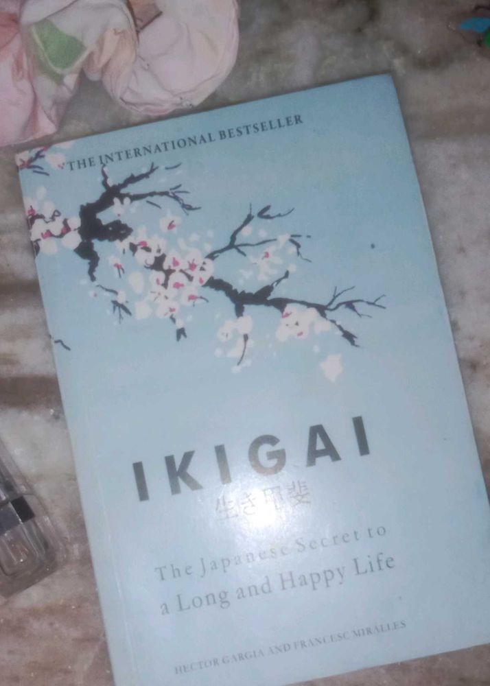 Ikigai Book For A Long and Happy Life