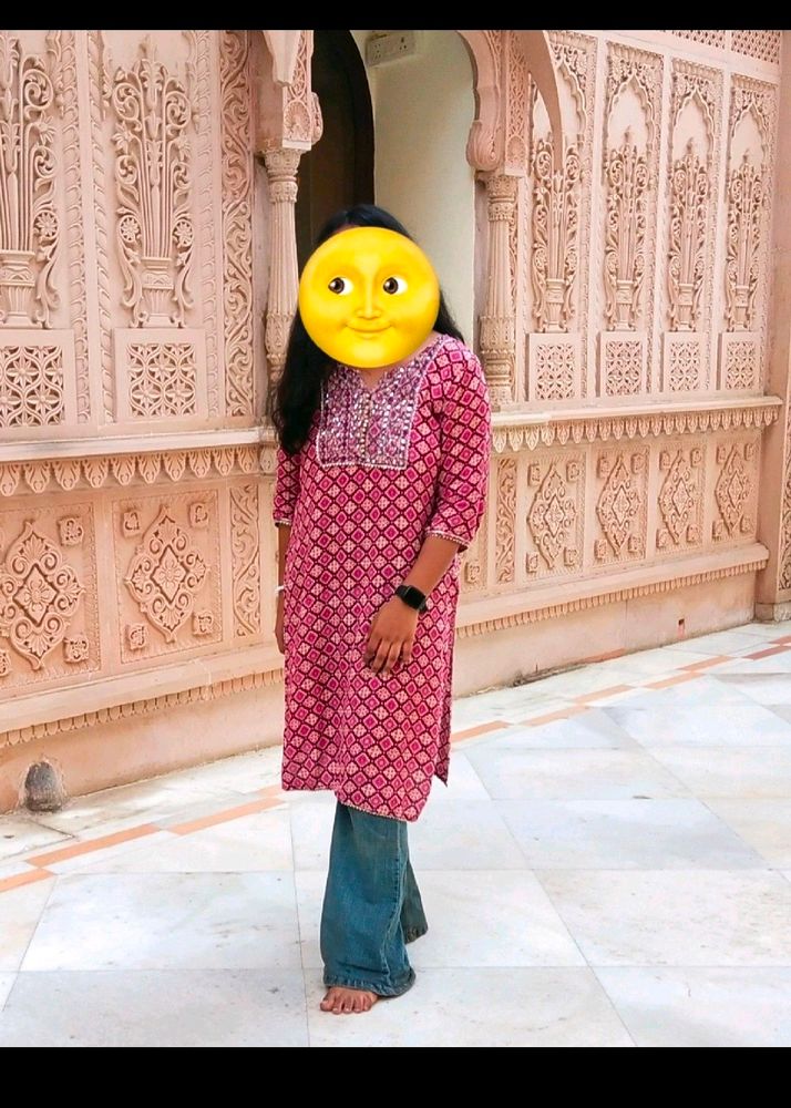 Pink Kurti