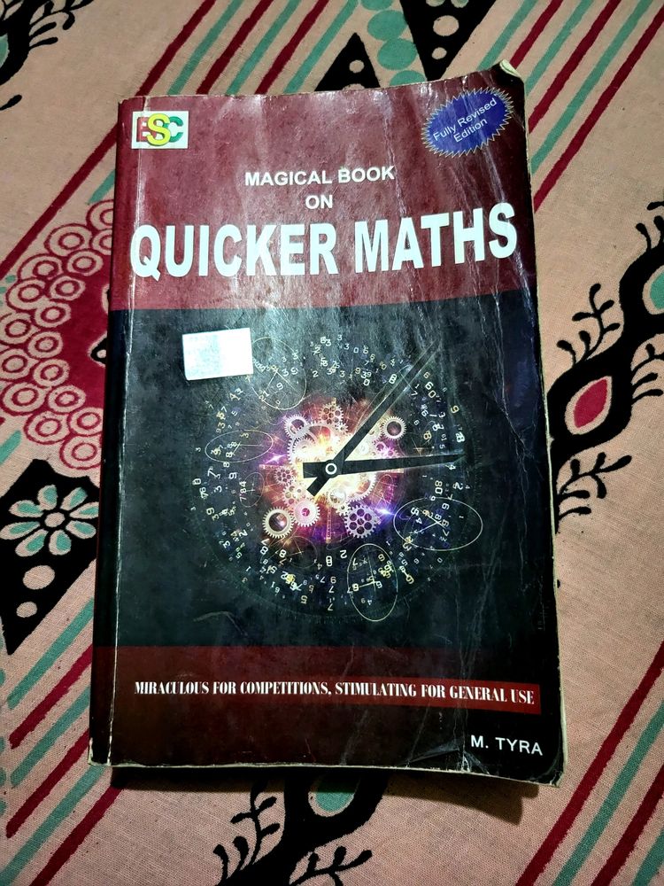 Mtyra Quicker maths book for sale