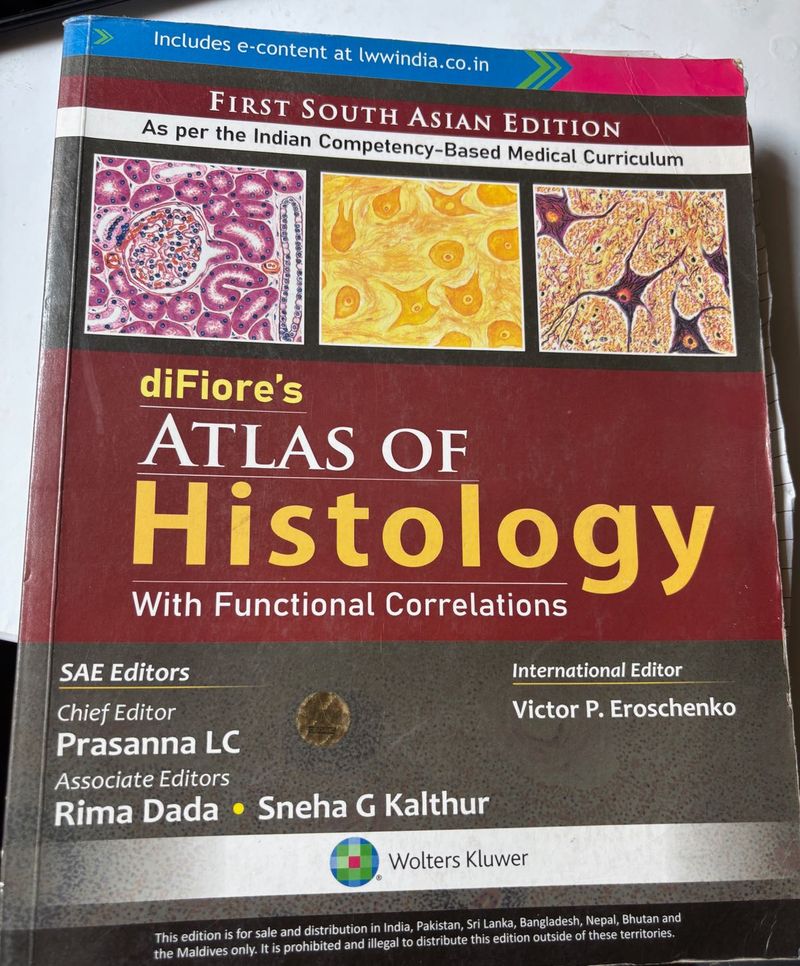 diFiors Atlas Of Histology For Medical Student