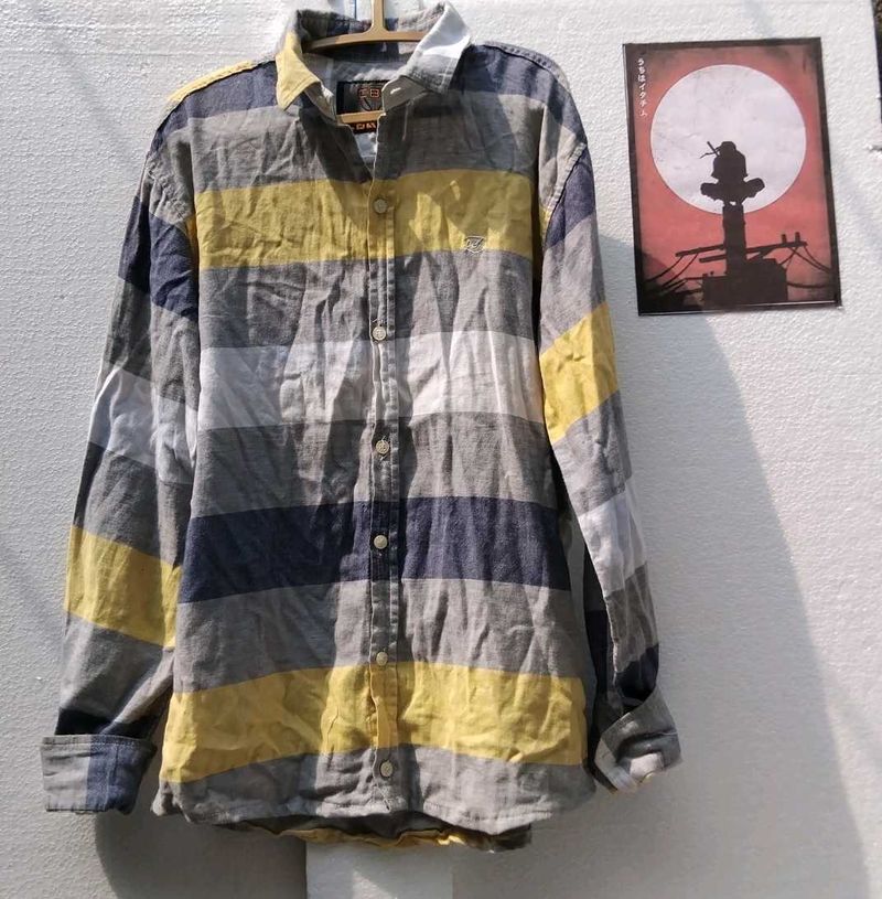 Striped Button Down Shirt