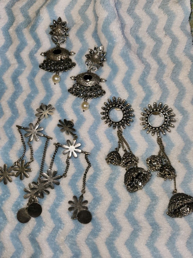 German Silver Earring