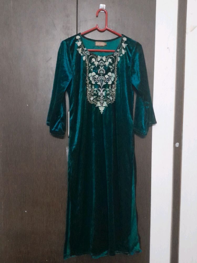 Velvet Kurta