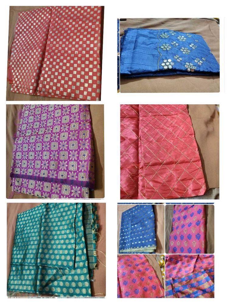 Combo Blouse Fabric 1mt