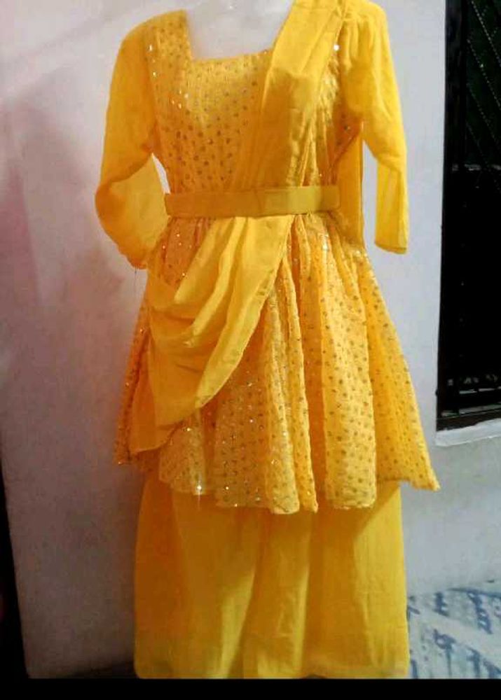🎉Yellow Kurta Set &amp; Dupatta