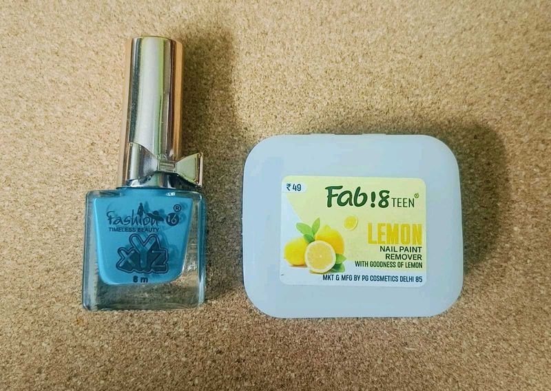 Nail Paint &amp; Remover Combo