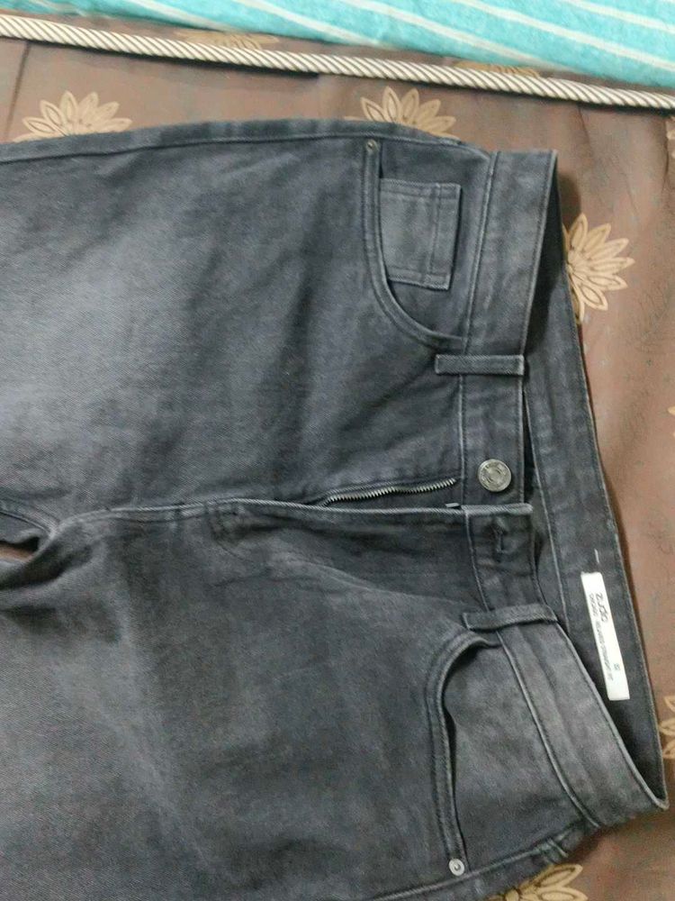 Relaxed Straight Fit Jeans Zudio