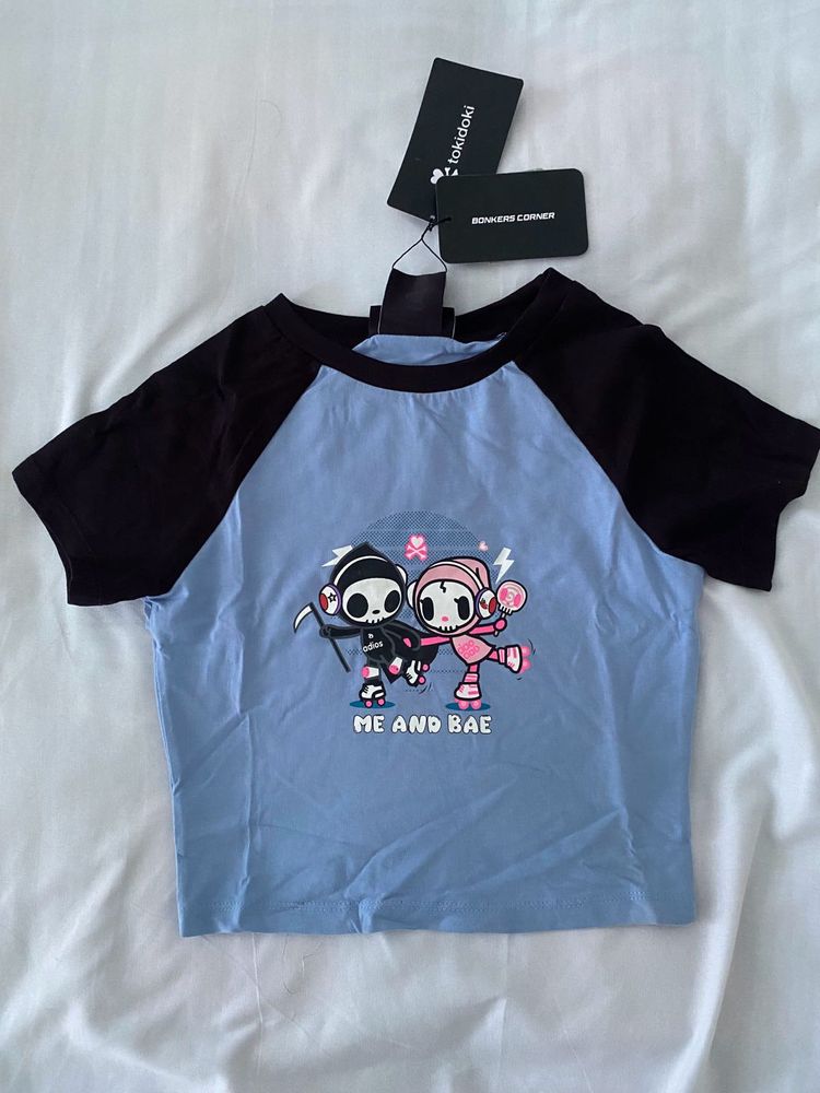 Tokidoki Me and Bae Crop Top