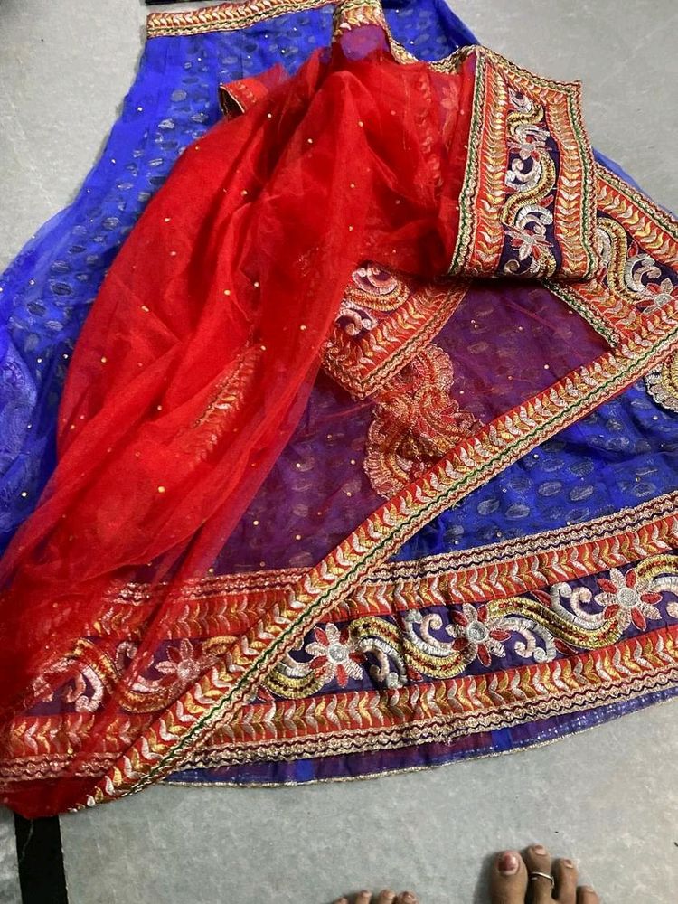Lehnga Choli With Heavy Dupatta