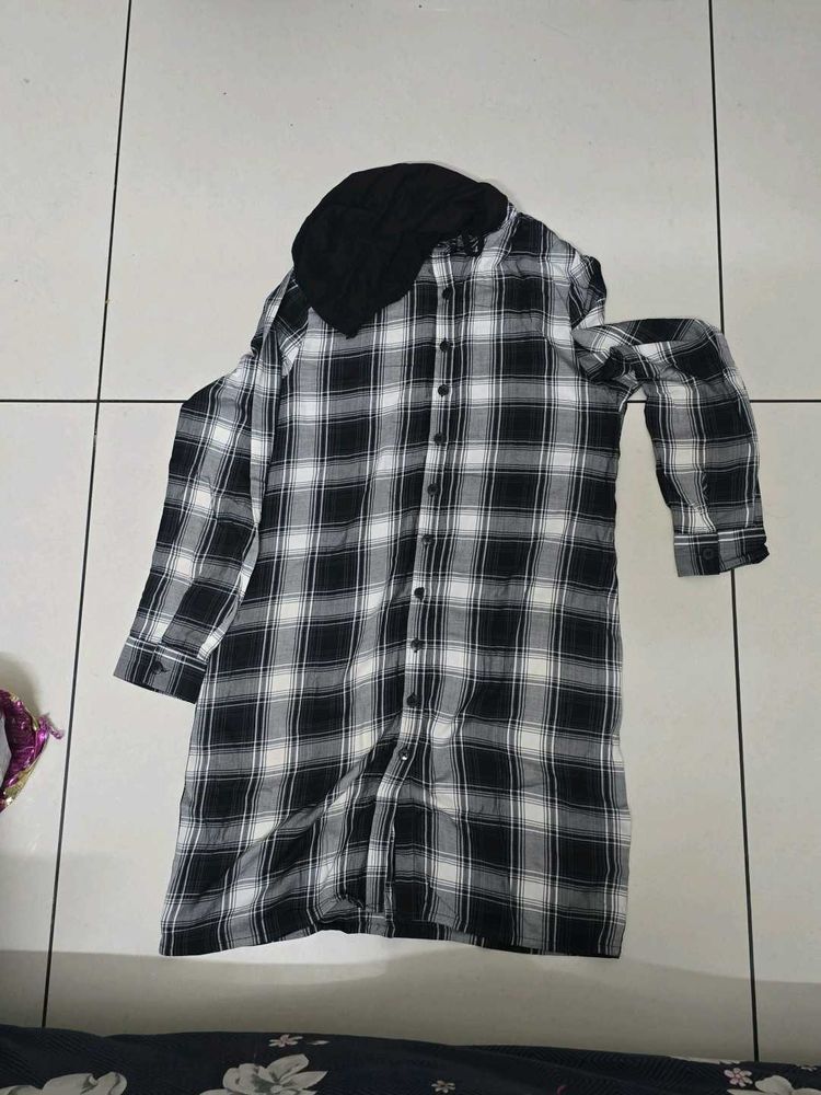 Checked Flannel Shirt