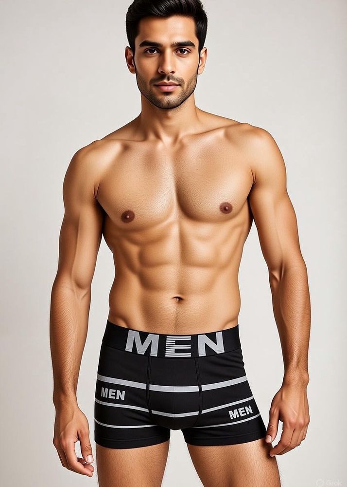 Men's Black Boxer Briefs