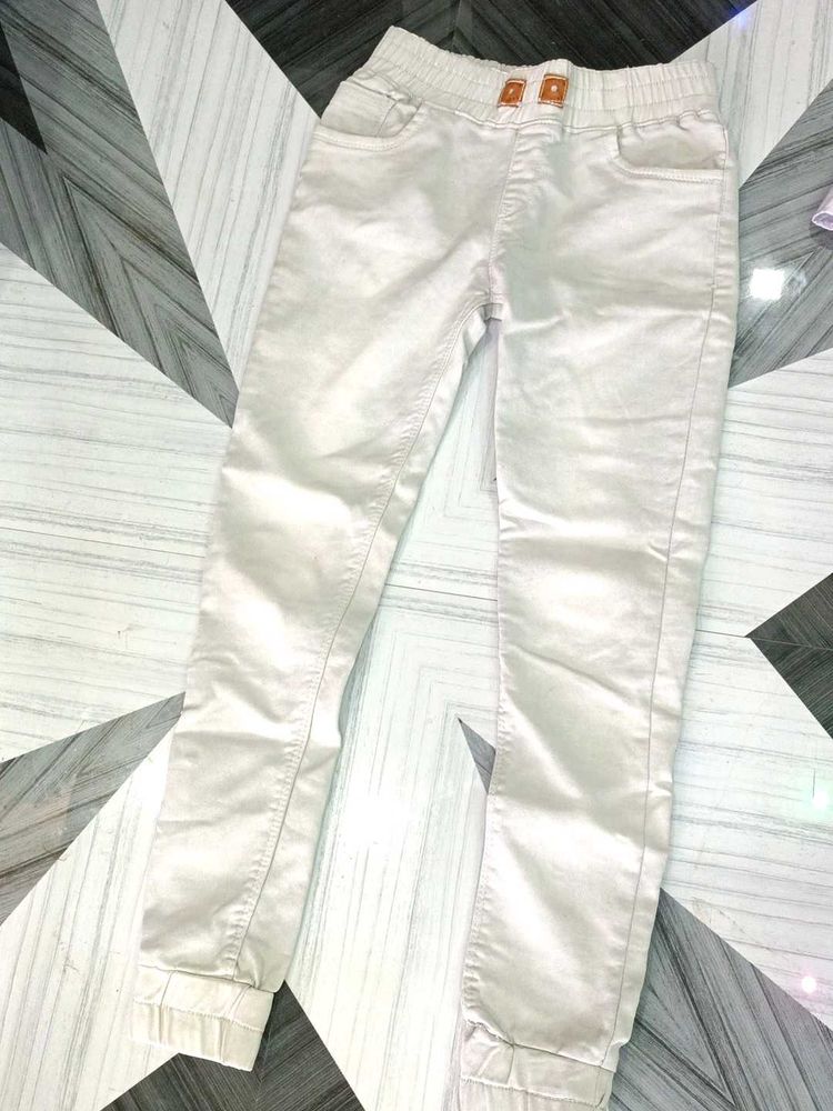 Off White Jogger Pants