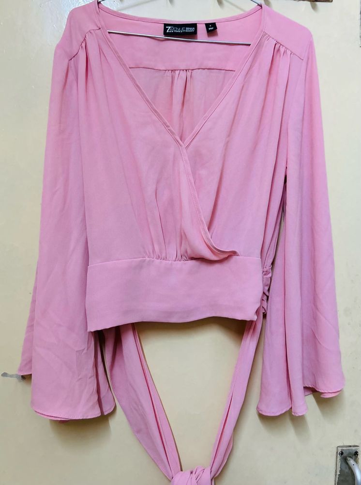 Baby Pink Stylish Top