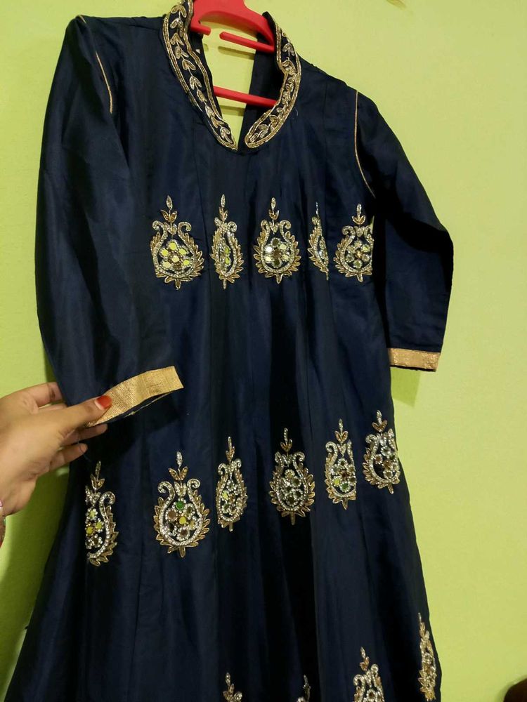 Ethnic Gown Navy Blue 💙