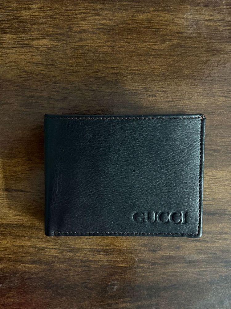 Gucci Black Leather Wallet