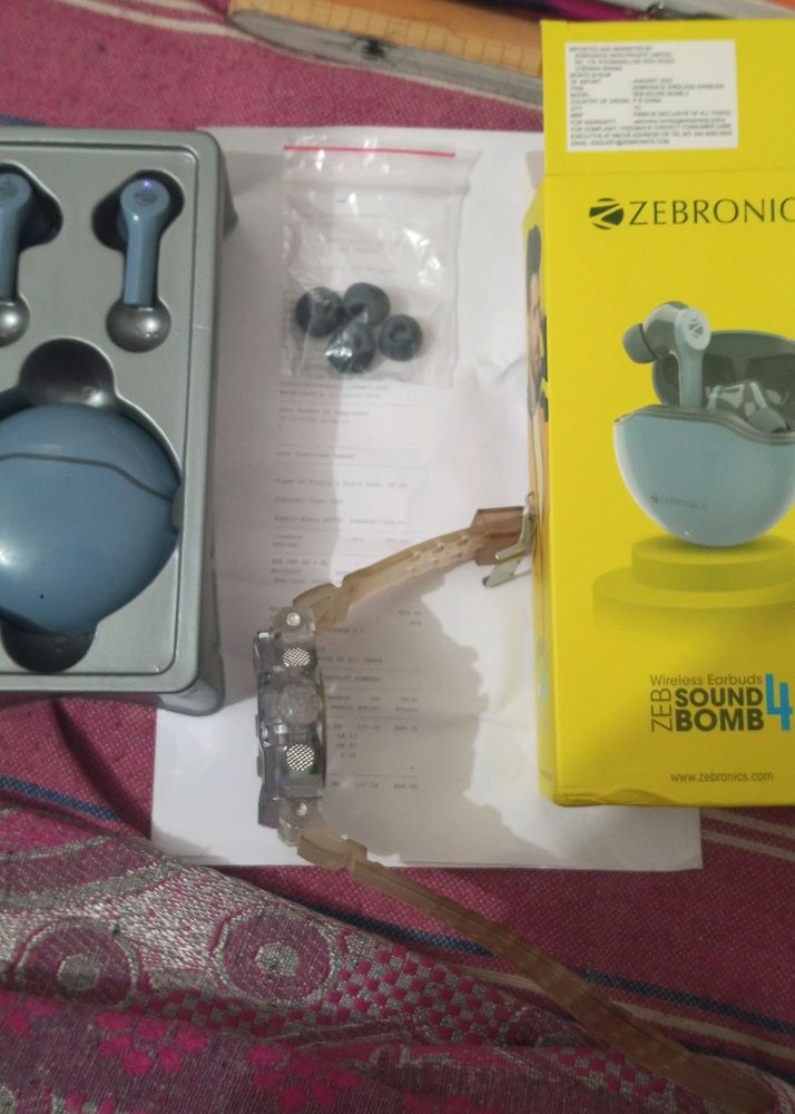 New Zebronics Bluetooth Warranty Available