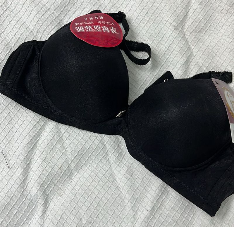 Black Push Up Bra