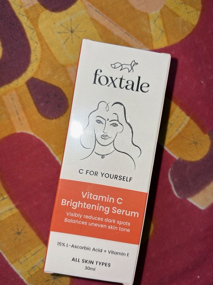 Foxtale Vitamin C Brightening Serum ~ fully sealed