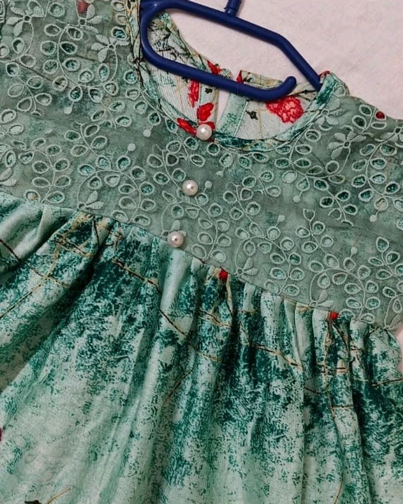 baby girl cotton frock