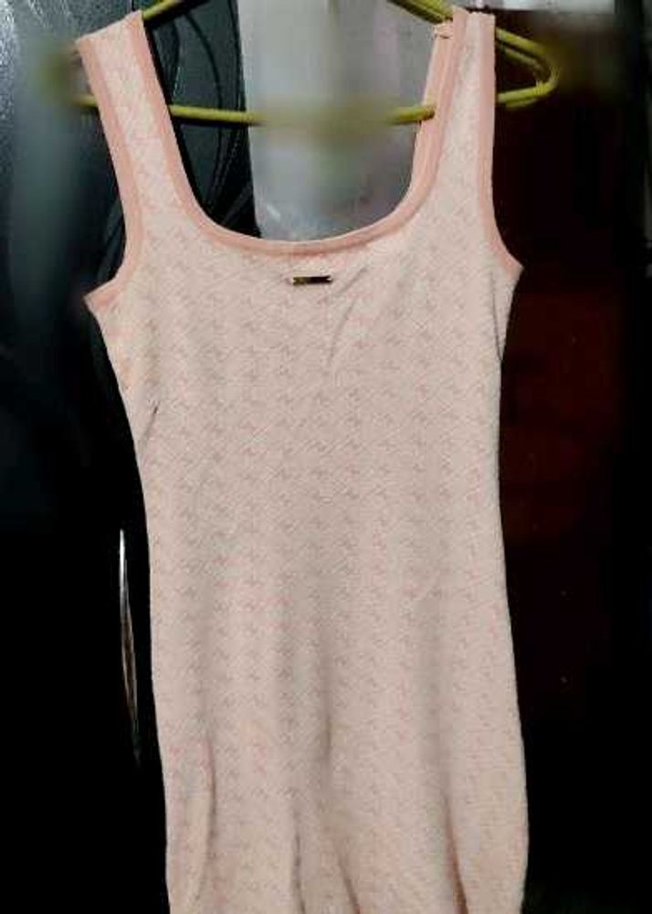 Cute Pink dress , Small . stretchable