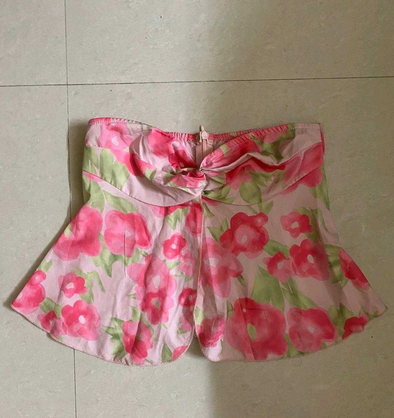 Floral Tube Top
